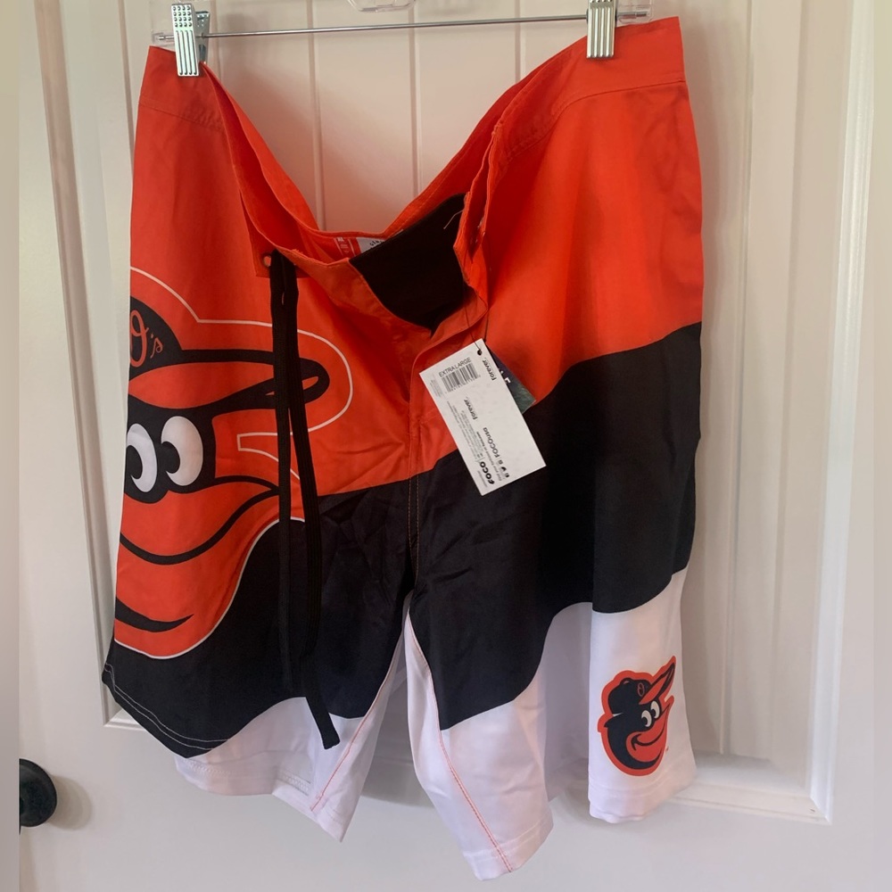 Baltimore Orioles Men’s Board Shorts XL NWT by FOCO